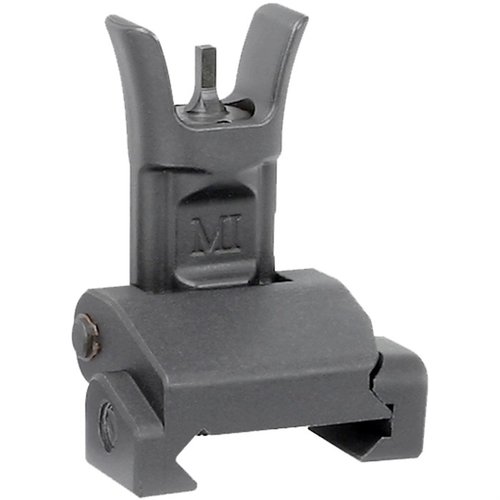 Midwest Industries AR-15 Combat Folding Front Sight gir et pålitelig siktepunkt med høy styrke og lav vekt, sammenleggbart design og enkel installasjon.