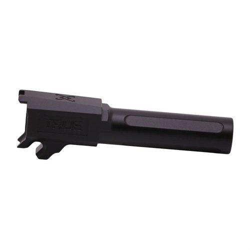 True Precision Match-løp til SIG 365 gir maksimal nøyaktighet og pålitelighet med 416R Match Grade rustfritt stål, 10° match target crown og polert feed ramp.