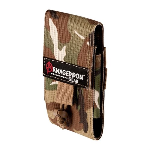 Armageddon Gear Adjustable AICS/AW Mag Pouch gir sikker oppbevaring av magasiner, justerbar høyde og laget av slitesterk Milspec nylon for maksimal holdbarhet.