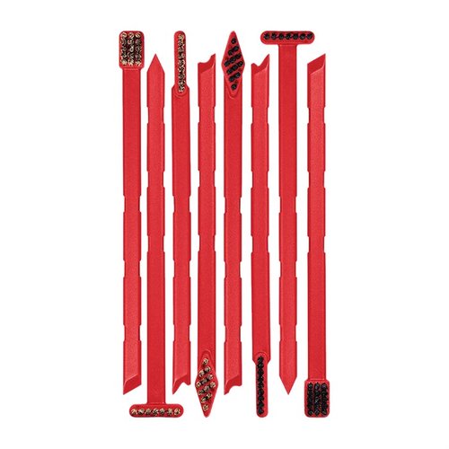 Real Avid Smart Brushes gir overlegen rengjøring med stive micro bristles og fire unike børsteformer for vanskelig tilgjengelige områder.