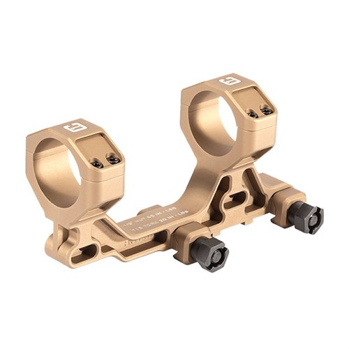 Badger Ordnance Condition One Modular Mount gir maksimal monteringsmulighet for optikk og tilbehør, med 1.70-tommers bore-offset for optimal justering.