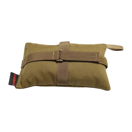 WieBad Berry Bag gir stabilitet for skyting fra ulike barrierer, laget av 1000D Cordura Nylon med polypellets fyll, tilgjengelig i coyote og OD green.