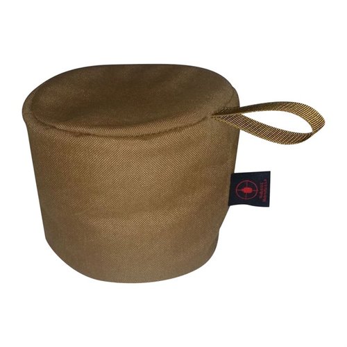 WieBad Mini Range Cube Bag gir en pålitelig fire-sidig støtte med to høydealternativer, perfekt for både benchrest og skyting fra ATV-er.