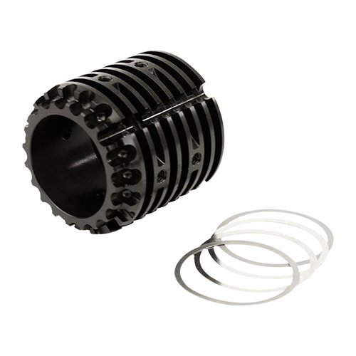 M5E1 Handguard Barrel Nut kobler Aero Precision M5 Enhanced Handguards til DMPS-mønster, med 5 shims for korrekt timing av gassrøret. Laget av 1144 Stressproof® stål.