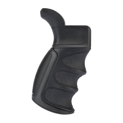 AR-15 X1 Pistol Grip reduserer rekyl, gir bedre kontroll, ergonomisk design og enkel installasjon. Laget av DuPont® polymer, værbestandig og skrape-sikker.