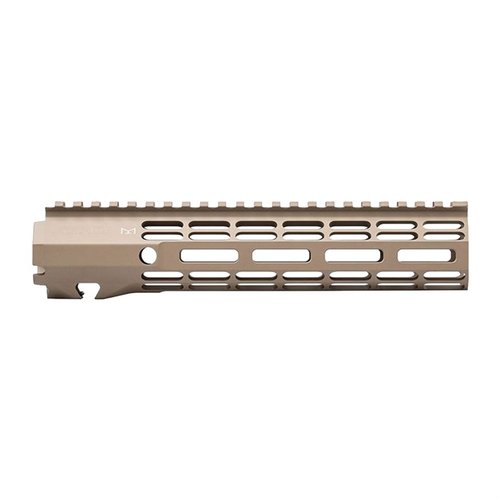 ATLAS R-ONE M-LOK håndbeskyttere er lette, slitesterke og har et smalt design med et solid festesystem for AR-15, perfekt for lette bygg.
