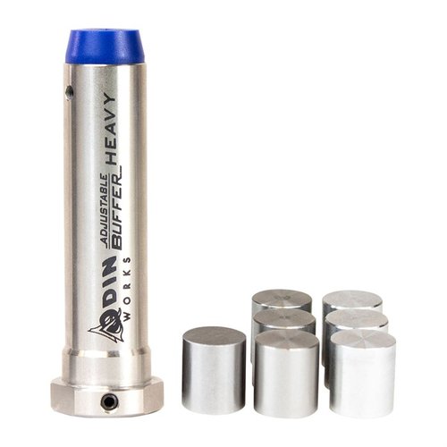 ODIN Works justerbare buffer gir maksimal tilpasning for AR-15, AR 308 og 9mm karabiner, med vektalternativer for optimal ytelse med alle ammunisjonstyper.