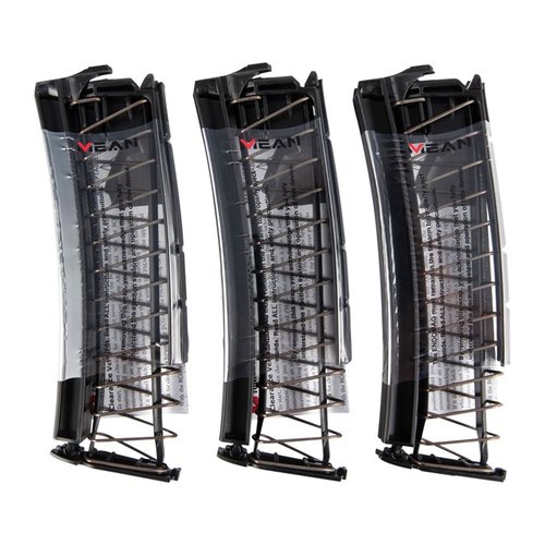 Mean Arms AR-9 Endomag Conversion Kit lar deg konvertere PMAG til 9mm uten magwell-adapter, og gir pålitelig ytelse med alle 9mm ammunisjoner.