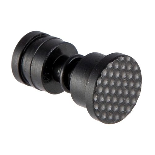 Remington 870/1100 safety med honey comb mønster fra Innovative Industries, laget av varmebehandlet stål, satin svart oksidfinish, .100 forlenget, .425 knappdiameter.