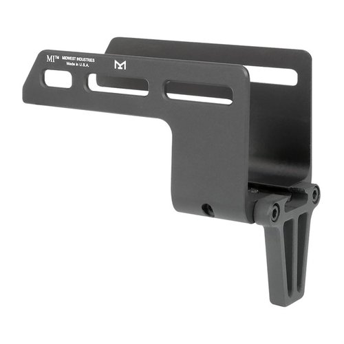 KELTEC KSG Light Mount gir mulighet for lysmontering og beskytter støttehånden, med 2,5 M-LOK festepunkter og laget av slitesterk 6061 aluminium.