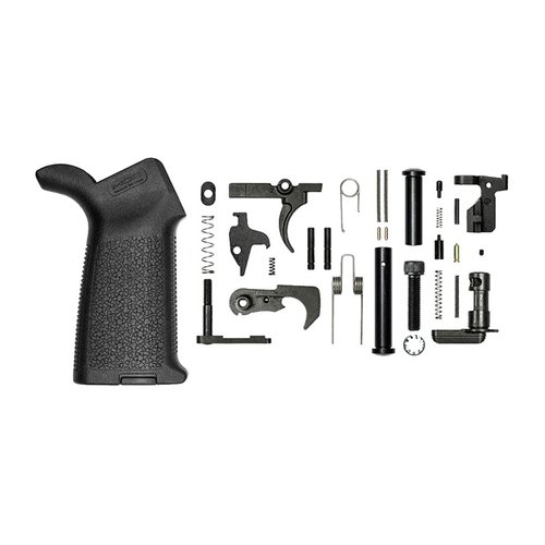 AR 308 M5 Lower Parts Kit med Magpul MOE grep gir deg alt du trenger for å oppgradere din .308 rifle med kvalitetskomponenter og forbedret ergonomi.