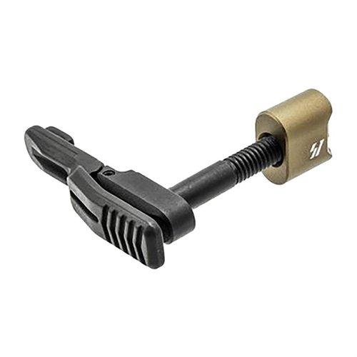 Strike Industries AMBIDEXTROUS MAGAZINE RELEASE gir enkel tilgang til magasinet for både høyre- og venstrehendte, med lav profil og ergonomisk design.