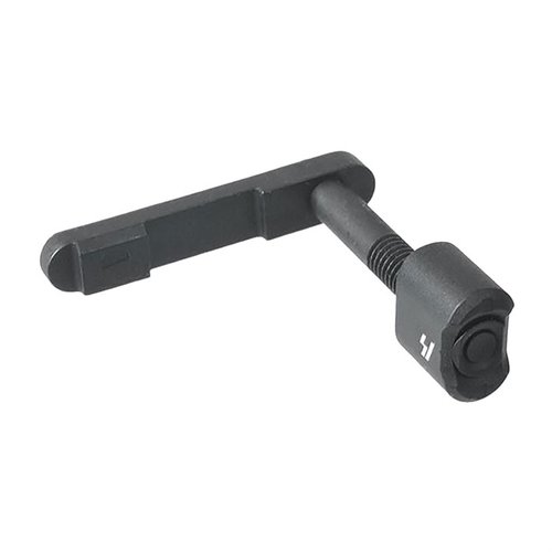 Strike Billet Magazine Catch gir et funksjonelt og estetisk løft til din AR med sin 6061 aluminium, dype serrasjoner og ergonomisk design for enkel betjening.