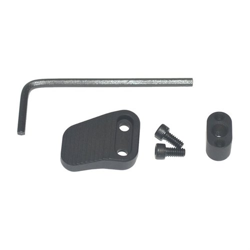 Oppgrader din AR-15 med Armaspec B1 Extended Mag Release for enklere magasinutløsning uten å måtte endre grep, passer til alle standard 5.56/.223 og 7.62/.308 AR lower receivers.