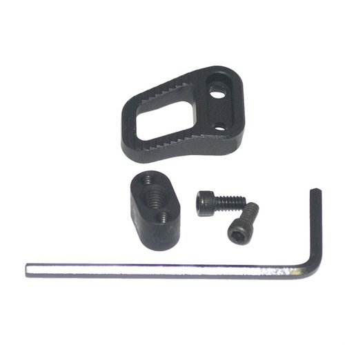 AR-15 B2 Extended Mag Release gir bedre grep og er lettere takket være skeletonized design, perfekt for de som ønsker en lettvektsrifle.