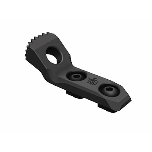 SHORT BARRIER STOP M-LOK fra KNIGHTS ARMAMENT gir en solid støtte for konkurranseskyting, med aggressiv overflate og enkel montering på M-LOK håndtak.