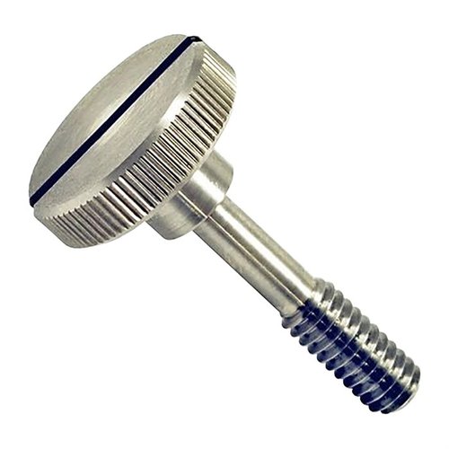 TWISTER takedown-knappen i titan gir enkel, verktøyløs demontering av Ruger® 10/22® med et klassisk design og godt grep for langvarig bruk.