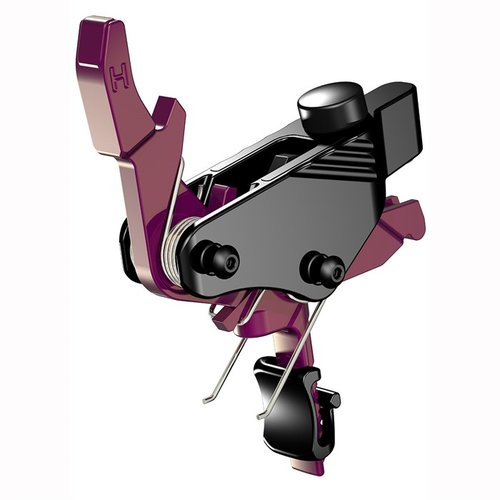 AR-15 POWER DROP-IN 2LB TRIGGER fra HIPERFIRE gir en supermyk 2 lbs avtrekk, MIL-grade hammer, og er motstandsdyktig mot PCC blowback. Kommer med HIPERSHOE og anti walk pins.