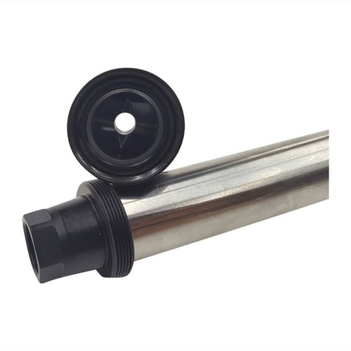 Oppgrader våpnene dine med Hellfire Muzzle Brake Universal Adapters, laget av rustfritt stål for presis justering og enkel bytte mellom brems og demper.
