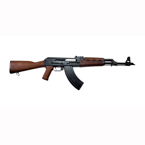 ZPAPM70 AK-47 i kaliber 7.62x39 har amerikansk valnøttmøbler, 1.5mm receiver med bulged trunnion og krombelagt løp for optimal ytelse.