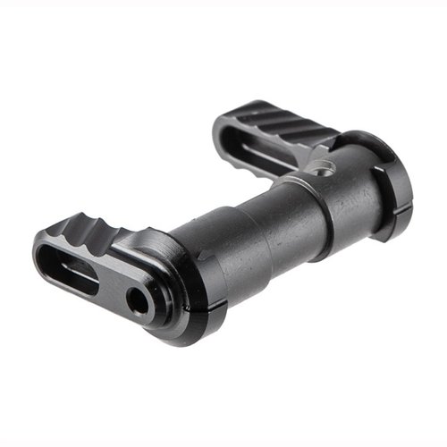 BAD-ASS-PRO gir deg en modulær, ambidextrous sikkerhetsvelger med reversibel 0°-60° eller 0°-90° funksjon, perfekt for alle AR-15 plattformer.