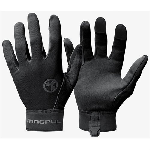Magpul Technical Gloves 2.0 er lette og taktile, med slitesterk konstruksjon, touchscreen-kompatibilitet og optimal kontroll på våpenets avtrekker.