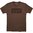 Oppdag Magpuls Rover Block CVC T-skjorte i Brown Heather! Atletisk passform, 60% bomull og 40% polyester for maksimal komfort. Kjøp nå og opplev kvalitet! 👕✨