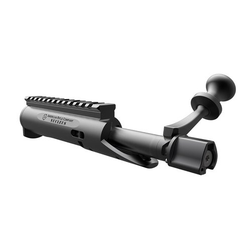 Nucleus G2.0 gir deg en forbedret skyteopplevelse med 80-graders boltrotasjon, verktøyløs nedtaking, og kompatibilitet med Remington 700 og AI CS magasiner.