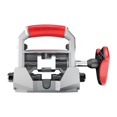 MASTER SIGHT PUSHER fra REAL AVID er et profesjonelt verktøy som enkelt bytter pistol-sikter uten å skade våpenet, med justerbare kontaktflater for ulike modeller.