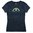 Utforsk MAGPUL Women's Cascade Icon Logo CVC T-skjorte i Navy Heather. Komfortabel og holdbar, med 52% bomull og 48% polyester. Tilgjengelig i små størrelser. 🌟 Lær mer!
