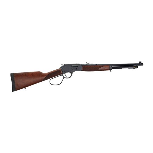 BIG BOY STEEL .45 COLT har lett stålramme, justerbare sikter, side-lading, og er ideell for jakt med rettveggede patroner. Perfekt for nye jaktlover!