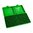 MTM CASE-GARD FLIP TOP PISTOL AMMO BOX 9MM-380 ACP 200 ROUND GREEN