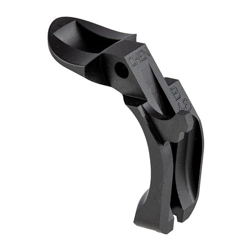 Chen 1911 Beavertail Grip Safeties gir perfekt passform og funksjon, med .246 radius for sømløs integrasjon på Colt-rammer, tilgjengelig i blått eller rustfritt stål.