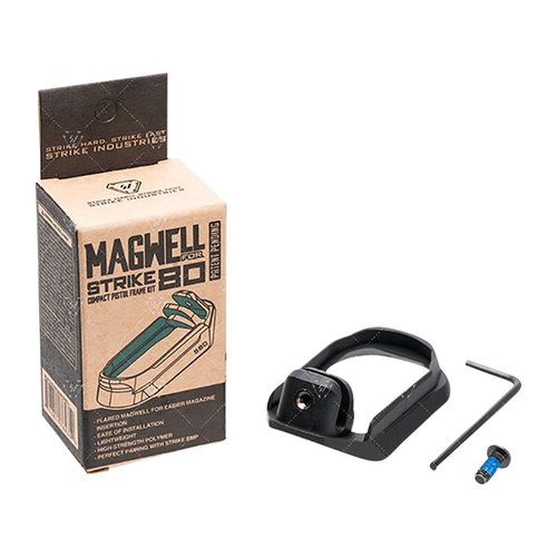 MAGWELL for Strike 80 Compact forbedrer både utseendet og funksjonaliteten til pistolen, med en generøs traktformet design for raskere og enklere omlasting.