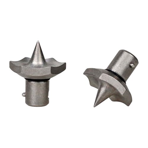 RAIDER CLEAT FEET i 303 rustfritt stål gir styrke og holdbarhet for V8, PSR og CAL bipoder, lett å installere med en rustfri plunger.