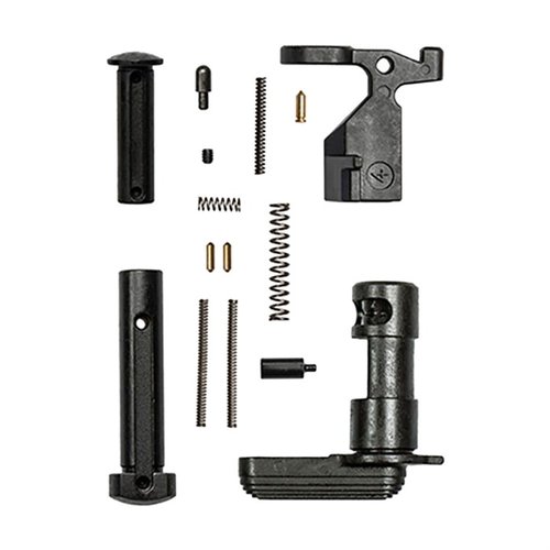 Aero Precision EPC Lower Parts Kit gir deg nødvendige deler for å montere din EPC Lower Receiver, uten FCG, grep eller avtrekkerdeksel.