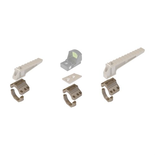 ARC er en modulær ringkappe som lar deg feste ulike tilbehør uten å fjerne den, og opprettholder nullstilling på primæroptikken. Laget av 7075 T6 aluminium.