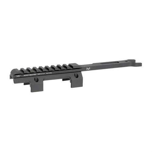 Oppgrader HK MP5K med denne M-LOK top rail fra Midwest Industries; enkel installasjon, lar deg montere optikk og lys, laget av slitesterk 6061 aluminium.