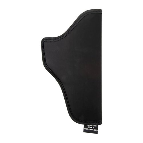 TecGrip IWB Holster fra Blackhawk gir sikker festing uten klips, komfortabel passform med lukket-celleskum, og er tilgjengelig i flere størrelser for ulike våpen.