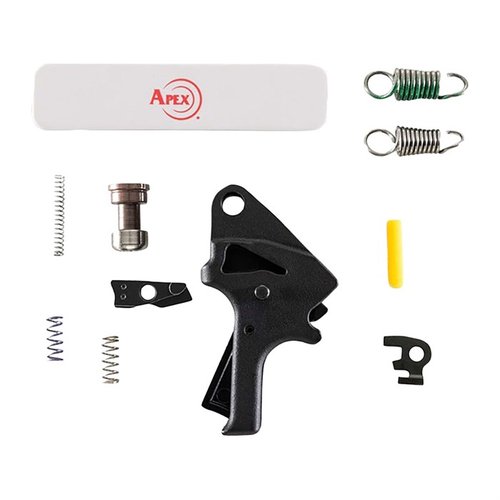 Apex Forward Set Trigger Kit gir en jevn avtrekksopplevelse med redusert avtrekksvekt, kortere reise og raskere reset for M&P M2.0 pistoler.