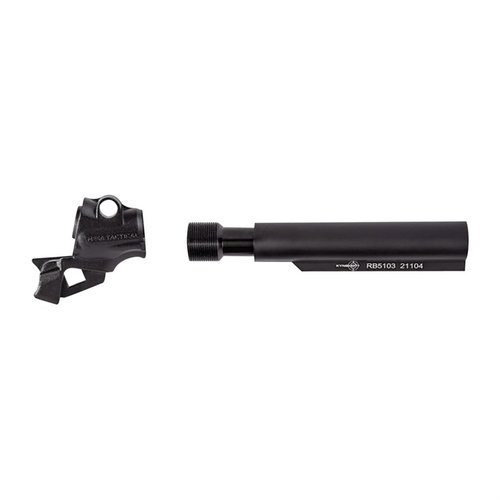 MOSSBERG 500/590 LEO GEN II HYDRAULIC RECOIL STARTER PACK gir mulighet for AR-15 stokk, reduserer rekyl med KynShot™ og er ideell for taktiske operatører.