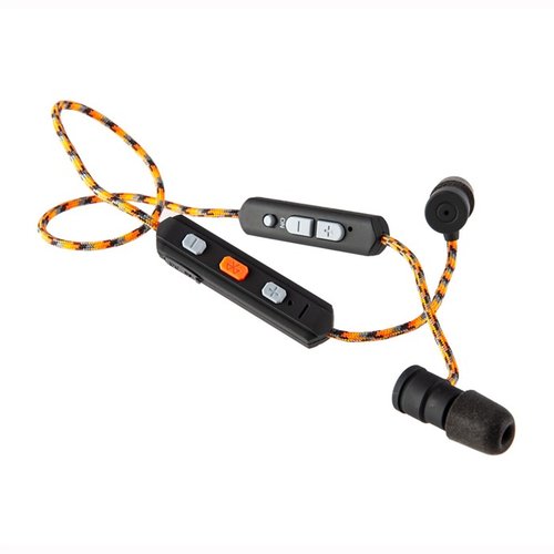 Walker's Rope Hearing Enhancer med Bluetooth tilbyr klar lydforbedring, 15 timers batterilevetid, og høy/ned kompresjonsmodus for optimal opplevelse.