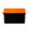 BERRY'S 200 SERIES AMMO BOXES i jegeroransje/svart for 20 runder. Robust design med overlegen låsemekanisme og gjennomsiktige lokk. Perfekt for 270/30-06. 🦌🔒 Lær mer!