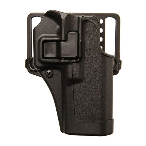 Blackhawk SERPA CQC Holster gir overlegen sikkerhet for håndvåpen og rask trekk med sitt kompakte design og patenterte SERPA Auto-Lock for Level 2 beskyttelse.