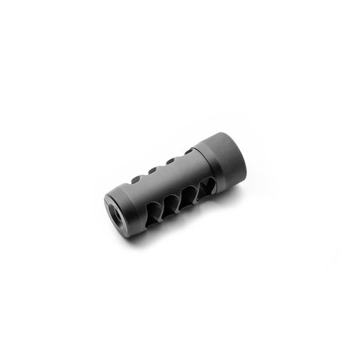 Hellfire Match Muzzle Brake gir optimal rekylkontroll og mindre lyddpress ved skyteposisjon, med en unik 4-port design for bedre ytelse.