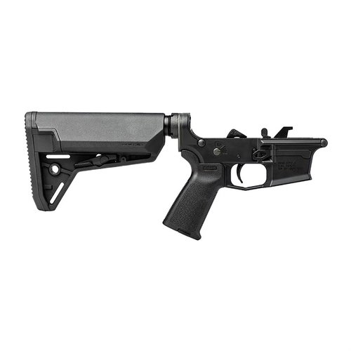 Aero Precision EPC-9 komplett underbeslag med Magpul MOE® grep og MOE SL-S® kolbe, flared magasinbrønn og robuste funksjoner for tilpasset AR9 bygg.
