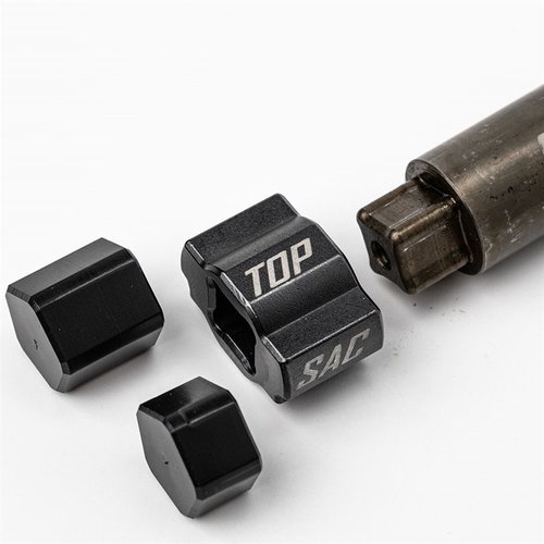 SAC Modular Action Wrench Heads gir presis tilpasning for å sikre riktig dreiemoment og beskytte din action. Laget av 4140 Alloy Steel med svart nitride finish.