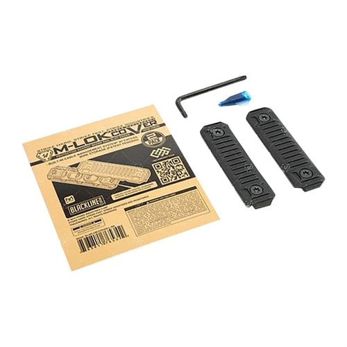 Strike Industries M-LOK Cable Management Covers gir et ergonomisk grep, organiserer kabler effektivt og reduserer varmeoverføring fra løpet.