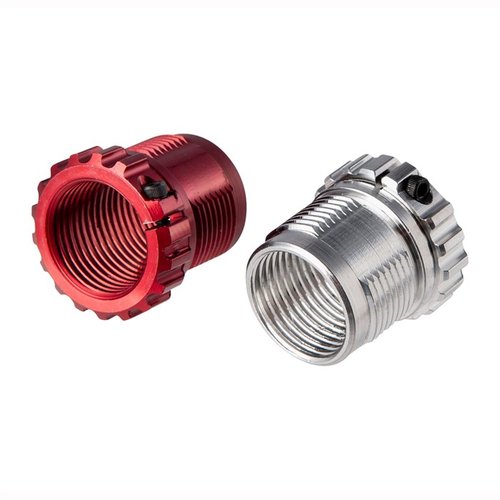 Lee Breech Lock Lock-Ring Eliminator gir presisjon og enkelhet ved justering av dies, med en split clamp som låser dieen sikkert og hard anodisert aluminium for bedre grep.