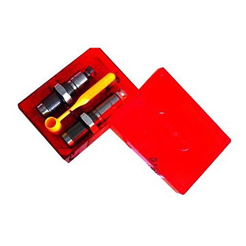 Dette begrensede 2-die settet inkluderer Full Length Sizing Die, Bullet Seating Die, Universal Shell Holder, Powder Dipper og instruksjoner for .41 Swiss.